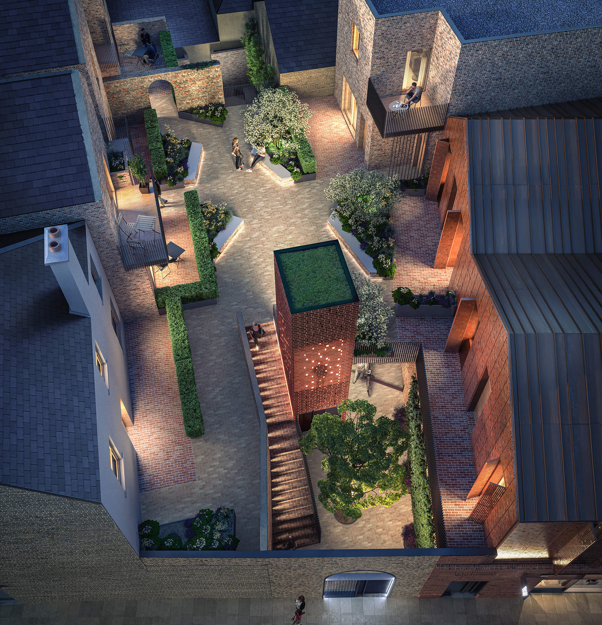 RESIDENTIAL COURTYARD